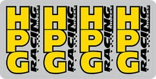 SKI DOO SNOWMOBILE REV hpg shock decal  DECAL QTY 4