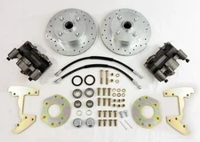 1960-1965 Ford Falcon front disc brake changeover 4 lug 6 cylinder spindle