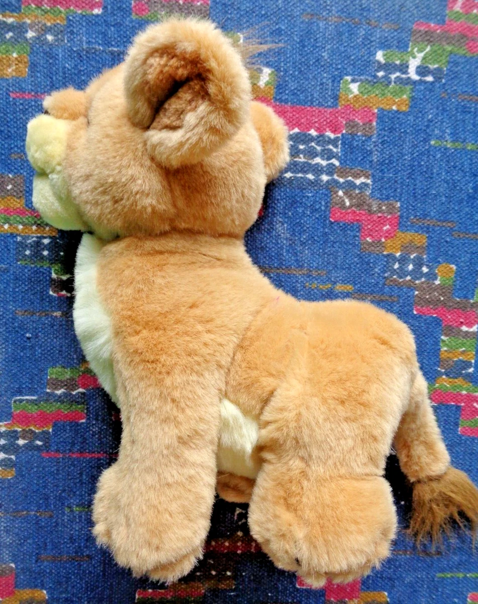Histoire d'ours - Peluche Lion Marron - 25 cm