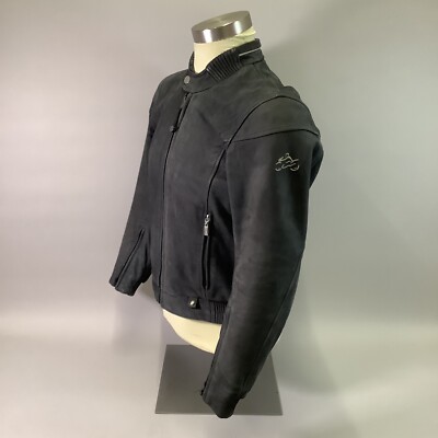 BMW Motorrad Atlantis 2 Motorcycle Cow Hide Leather Jacket Size