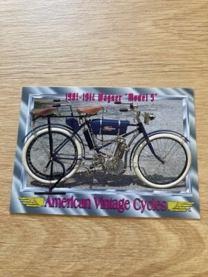 American Vintage Cycles Collector Card -S1 -Card 65 - 1901-1914 Wagner Model 5