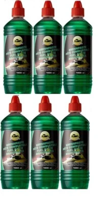 SEL CHEMIE 6 x 1 L Anzündpaste Fondue Brennpaste/ Chafing Dish für Speisenwärmer Raclette