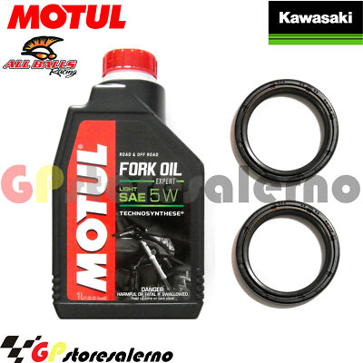 FORK OIL KIT 5W MOTUL + 17276 ALL BALL OIL KIT KAWASAKI 650 KLX S 1994