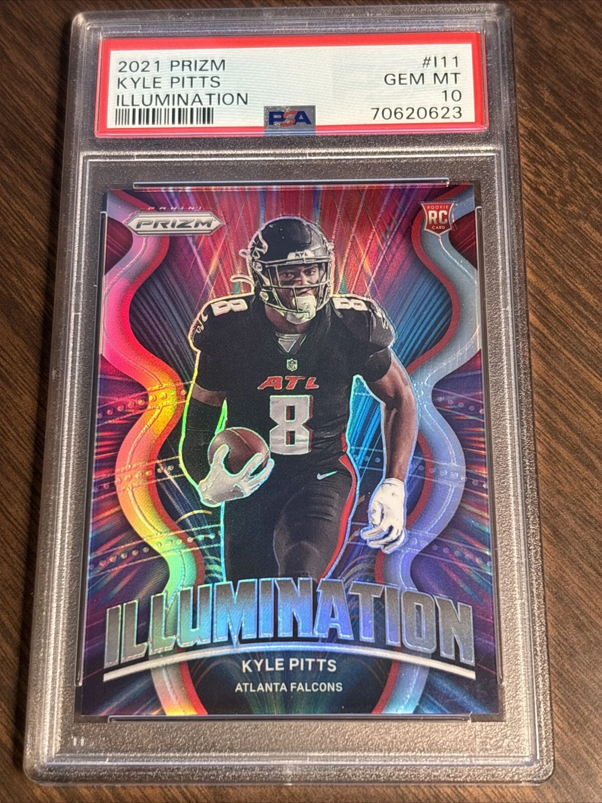 Kyle Pitts Panini Prizm Illumination #I11 Base