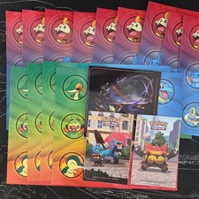 Pokemon Stickers, Promo Sticker Sheets, 10 Lot