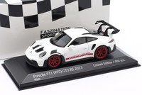 Porsche 911 (992) GT3 Rs 2023 Wei� / Rote Felgen & Dekor 1:43 Minichamps
