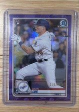 2020 Bowman Chrome - Gavin Lux #83 Purple Refractor /250 (RC)