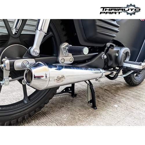 Full System Muffler Pipe Chrome Diabolus For Honda C125 Super Cub 2018-2023 - Bild 7 von 10