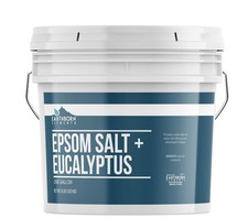 Eucalyptus Epsom Salt 1 Gallon, Pure  Undiluted, Soothing Aroma