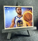 Stephen Curry 2025 AI Trading Cards Auto by Artist 4/499 Golden State Warriors