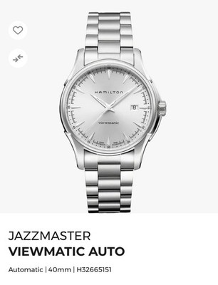 HAMILTON Jazzmaster Viewmatic Men's Watch (H32665151)