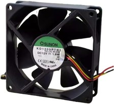 KD1209PTB2 90mm x 25mm 12V Ball Bearing Cooling Fan 4-Pin PWM