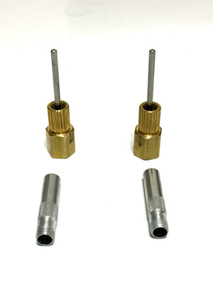 Petersen Products 312-500 Plug TP Adapter 1/8'' x 1-1/2'' Long Probe (Lot of 2)