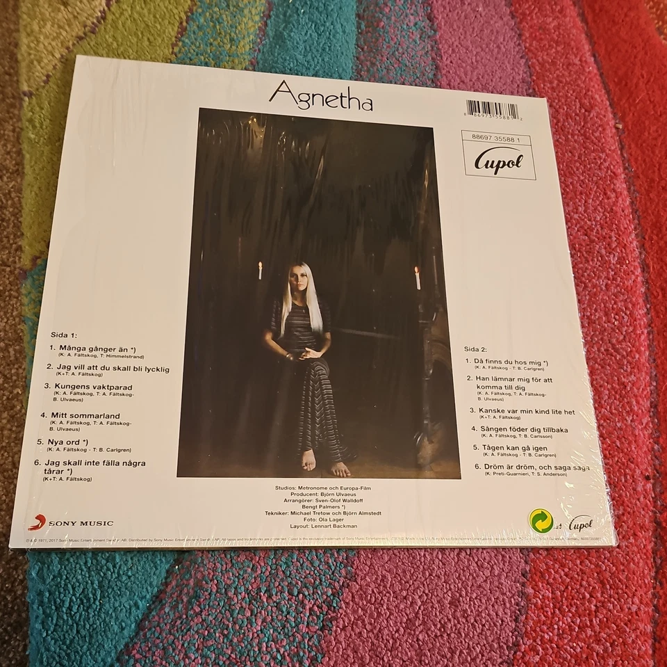 Agnetha Faltskog - När En Vacker Cupol Label Reissue 180gram new but opened - Image 3 of 4
