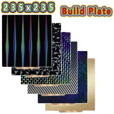 3D Printer Build Plate 235x235 For Elegoo Neptune 4/4 Pro Spring Steel HeatedBed