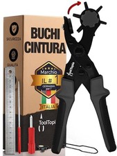 Pinza fustellatrice per cinturini orologi [SET COMPLETO] | Macchina per buchi ci