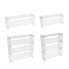 Makeup Organizer Bathroom Organizer Shelf Clear Display Showcase for Toy Perfume