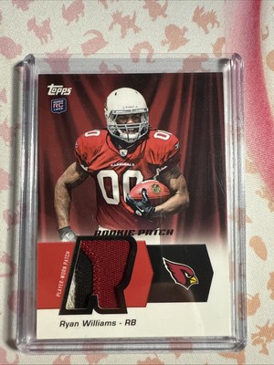 2011 Topps Prime Ryan Williams Jumbo Patch Relic #HRP-RW