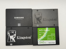 10x 240GB 250GB 256GB SSD Mixed Brands GOOD AVERAGE Health Excellent Performance