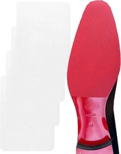 Clear Shoe Sole Protector for Red Bottom 6.0x4.0, 4pcs 