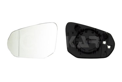 Spiegelglas Außenspiegel ALKAR 6471777 beheizbar asphärisch für AUDI Q2 GAB GAG