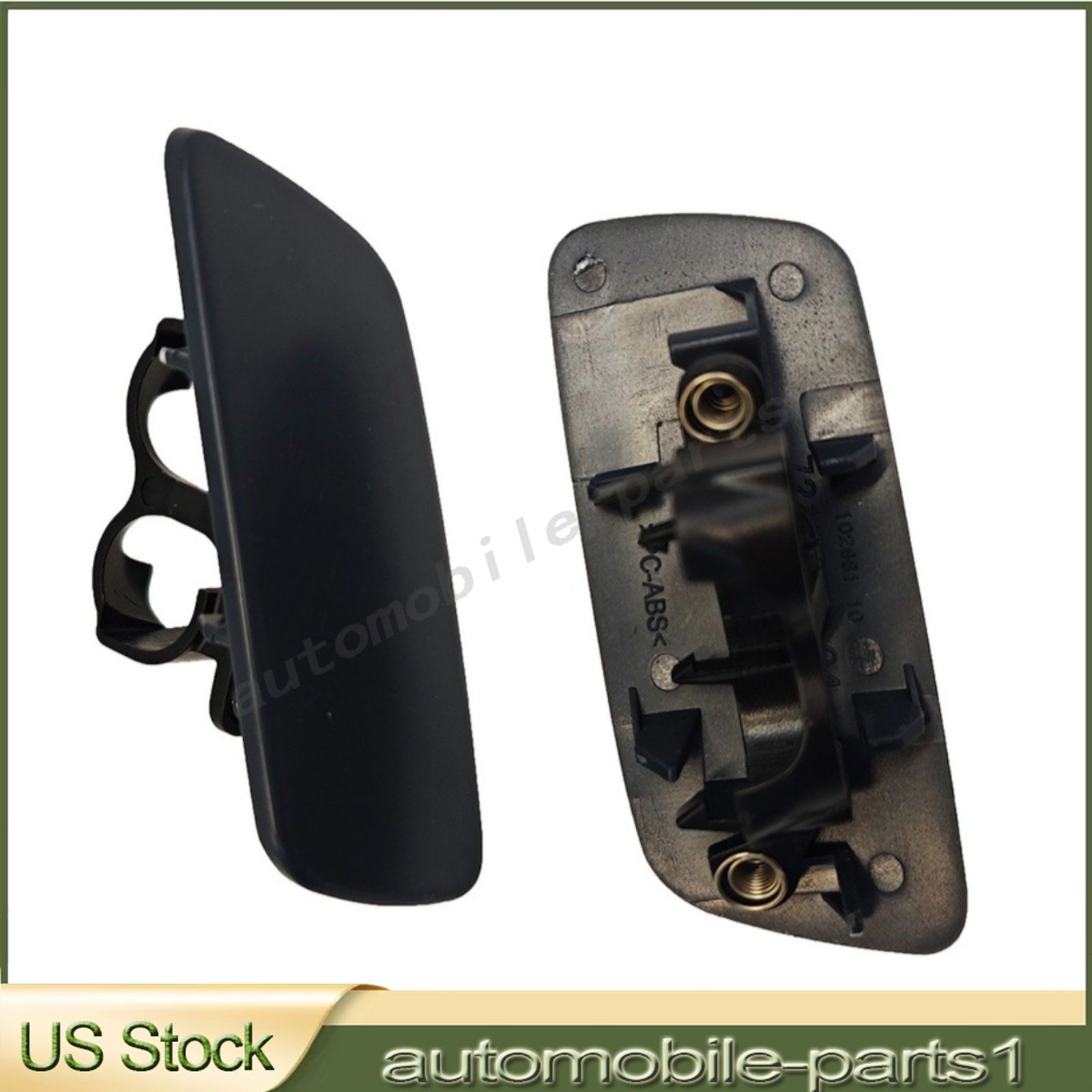 2 Pcs For 2010-2018 Rolls-Royce Ghost Front LH+RH Headlight Washer Nozzle Cover