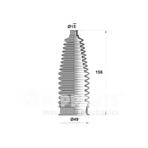 Mapco 17055 - Soffietto, Sterzo