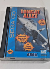 Tomcat Alley (Sega CD, 1994) Complete CIB With Manual CLEAN!!