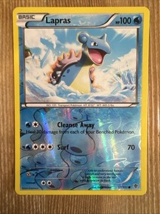 Lapras 17/101 Pokemon Plasma Blast Black & White Reverse Holo Common Card NM