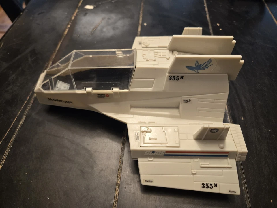 GI Joe Sharc Tooth Flying Submarine Hasbro 2004 Vintage - Imagem 4 de 4