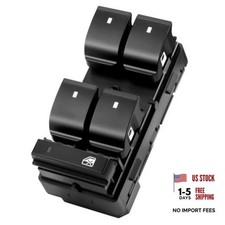 Driver Side Power Window Switch Compatible with GMC Acadia 2007 2008 2009 2010