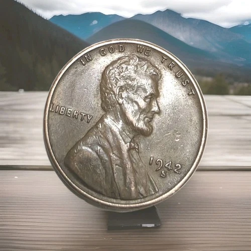 1942 S Lincoln Wheat Cent/Penny ☆ FREE SHIPPING