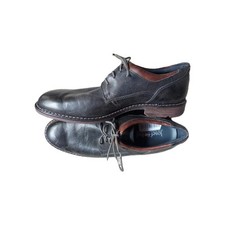 SALE Men's Black Oxford Leather Dress Shoes Josef Seibel EU 43 US 9.5-10