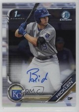 2019 Bowman Chrome Prospect Auto Brewer Hicklen #CPA-BH Auto 19bb