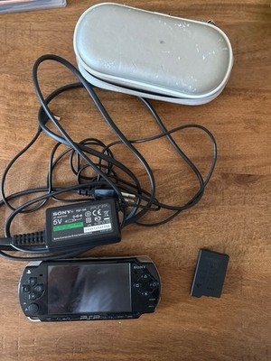 Sony PSP Handheld-System schwarz PSP-104