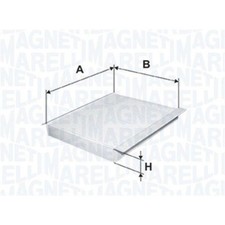 Filtre d'habitacle Nissan ALMERA TINO