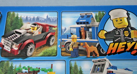 Lego CITY 4441 ~ POLICE DOG VAN ~ Retired NISB  Sports Car  GOLD MINE CAVE dogs