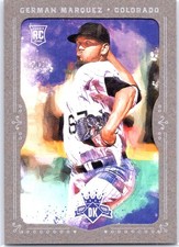 2017 Panini Diamond Kings #163 German Marquez Framed Grey