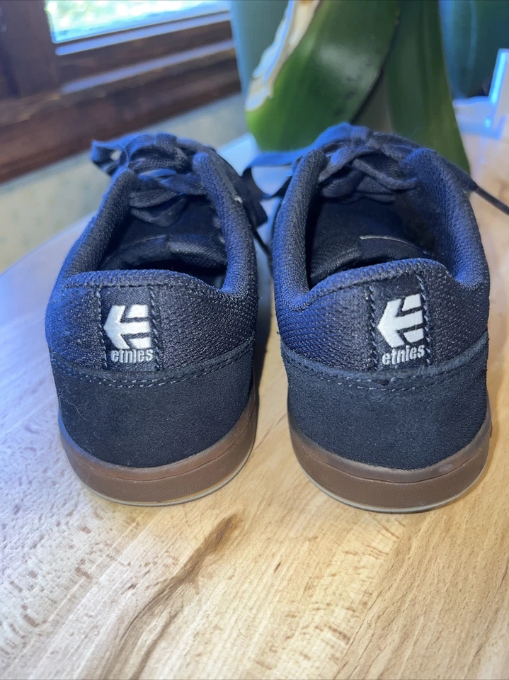 Zapatos de Skate Etnies Marana Negros/Grises/Goma Jóvenes Niños Talla 3 Usados Foto 3 de 4