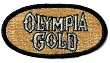Olympia Gold Uniform or Shirt Patch  4 X 2
