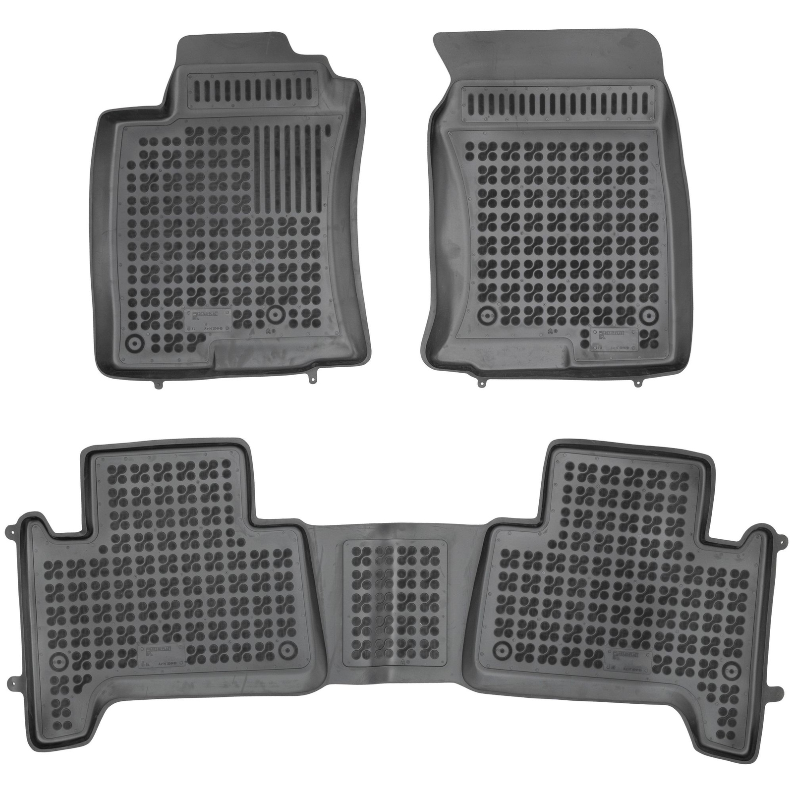 Tapis de sol Rezaw-Plast haut de gamme en caoutchouc pour Land Cruiser J120