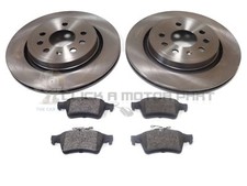 SAAB 9-3 93 VECTOR SPORT 1.9 TiD 2.2 1.8T REAR BRAKE DISCS & PADS VENTED ONLY