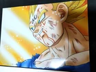 Anime Dragon ball Animation Cel Print Majin Vegeta Japan Limited Release