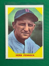 1960 Fleer Baseball Greats #35 Herb Pennock