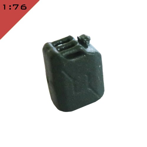 5x 3D printed 20l JERRY CAN 1:76 OO Model Miniature Diorama Scenery - Picture 5 of 9