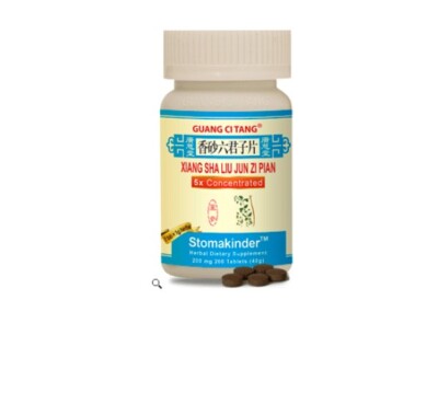 Xiang Sha Liu Jun Zi Pian (Stomakinder) 200 mg 200 Tablets