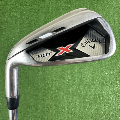Callaway X Hot 2013 6 Iron Steel Speed Step 85 Stiff Flex Left