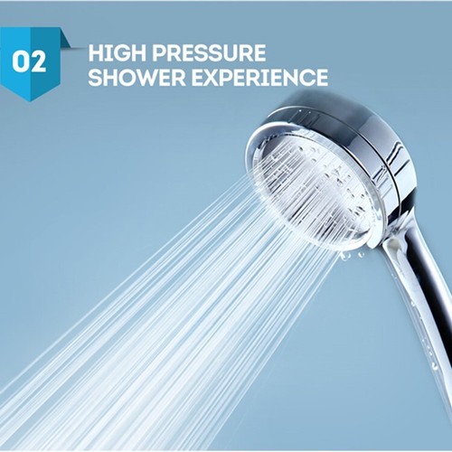 JOMOO Shower HeadsCharcoal Filtered High Pressure Powerful Rainfall Massage - Picture 3 of 15