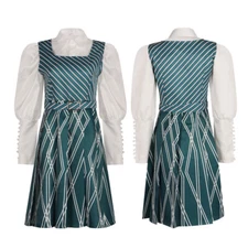 Wicked Cosplay Witches Costume Elphaba Nessarose School Uniform Women's Costume 