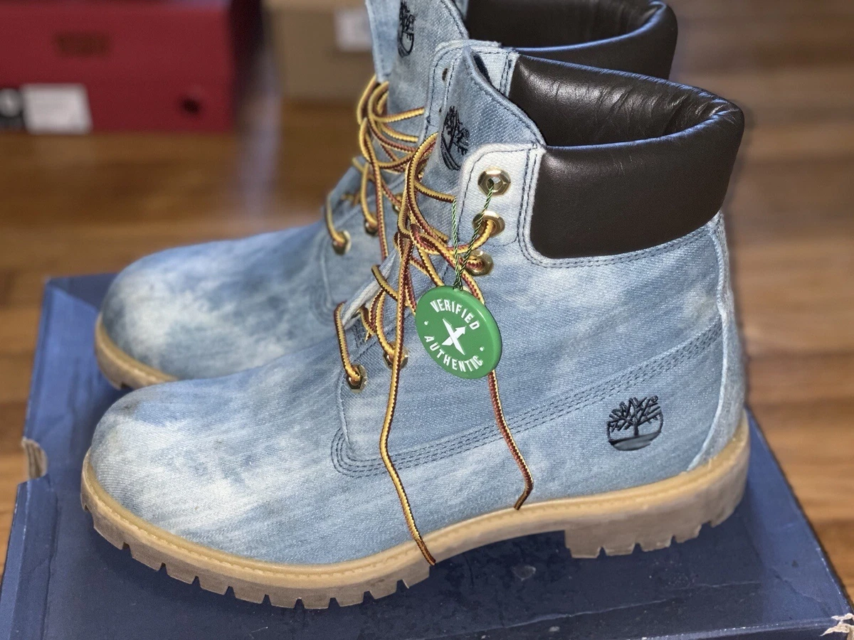 Blue jean cheap timberland boots